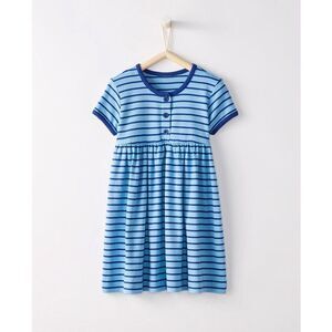 Hanna Andersson Blue Striped It's A Playdress, It's A Daydress Size 4T